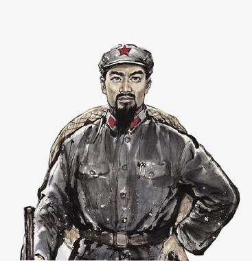 红军长征战场胜利人物场景组合