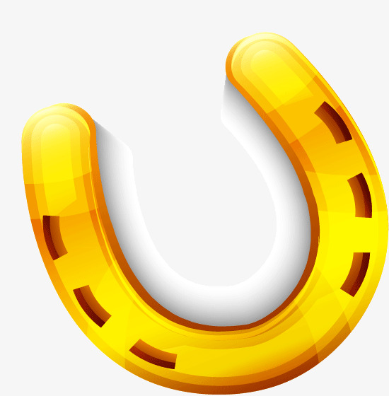 矢量手绘马蹄铁