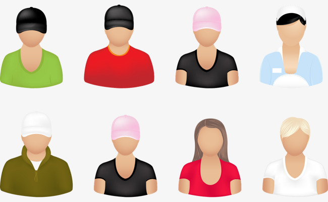 卡通矢量q版十二星座图标小人物元素