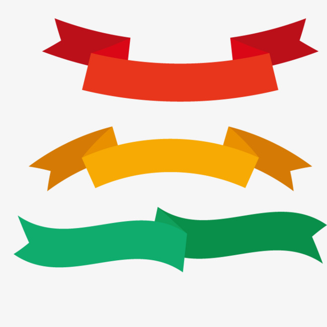 矢量艺术条幅png素材-90设计