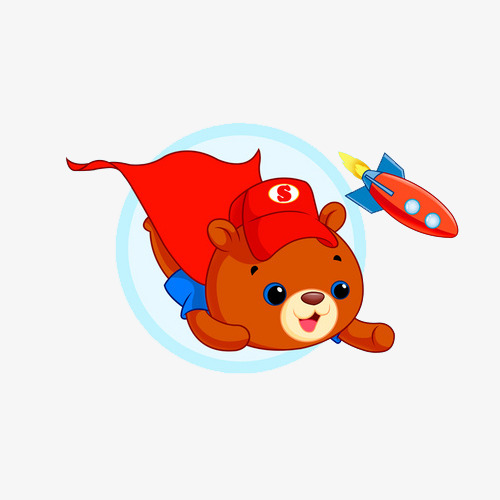 线条纸鹤小清新飞机飞翔