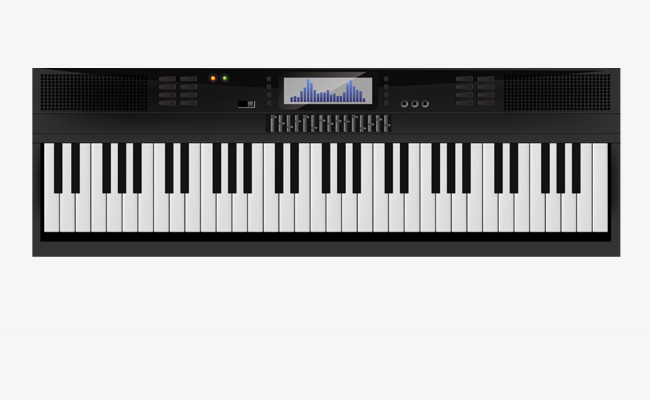 矢量手绘电子琴png素材-90设计