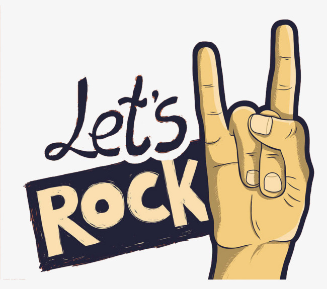 lets rock手势