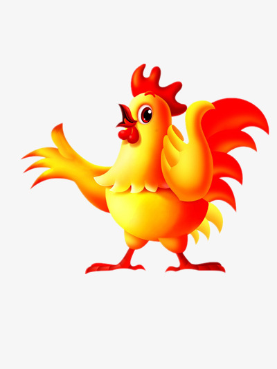 可爱的肥鸡png素材-90设计