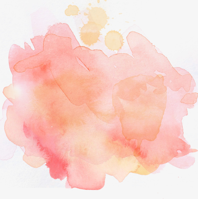 古风粉色水墨渐变荷花池塘png