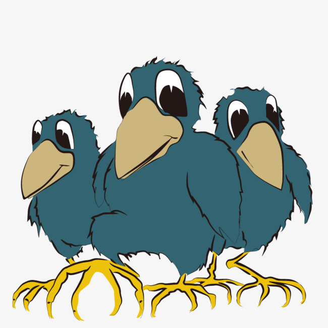 图片 > 【png】 三只可爱的小鸟矢量图