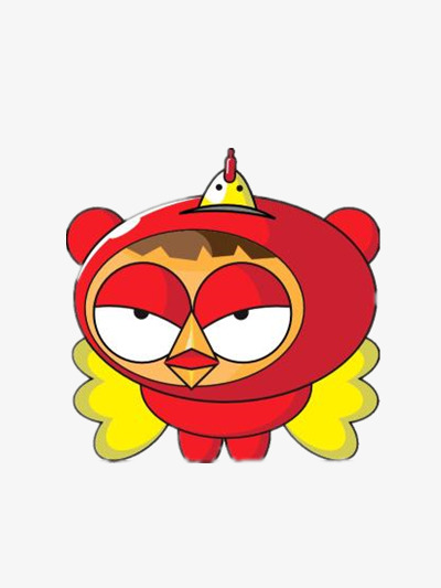 超人小鸡图片