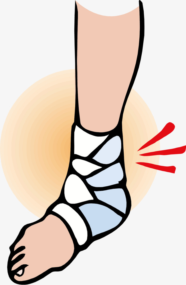 渐变粉色卡通带脚边框png素材