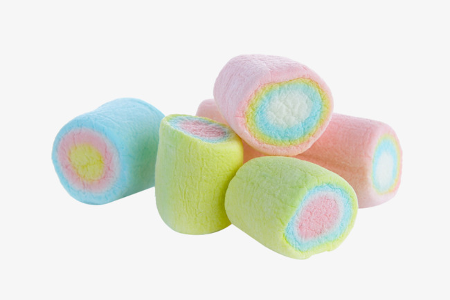 花型棉花糖png素材-90设计