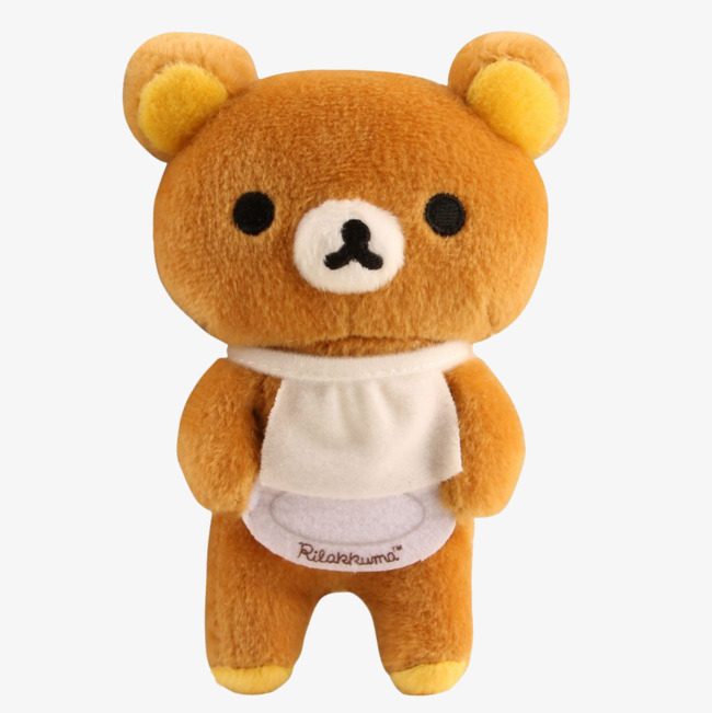 熊可爱熊熊毛绒玩具卡通手绘