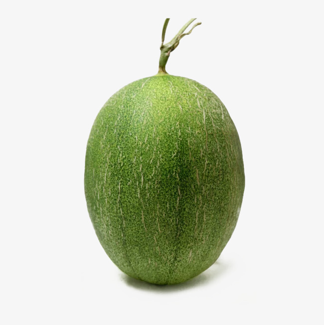 夏日手绘哈密瓜果汁水果元素