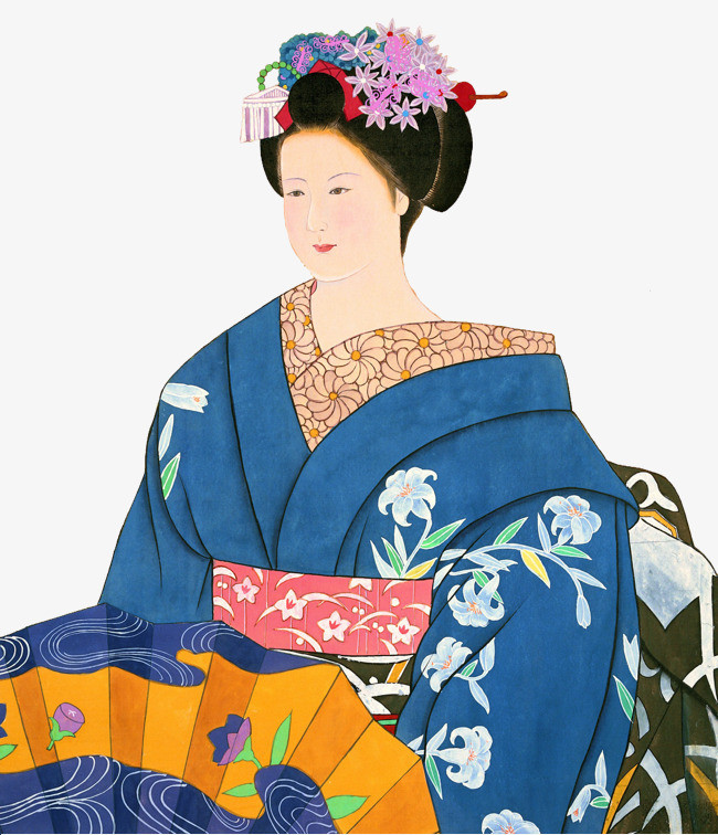和服日本舞姬