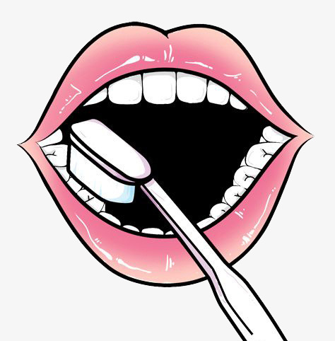 刷牙清洁口腔