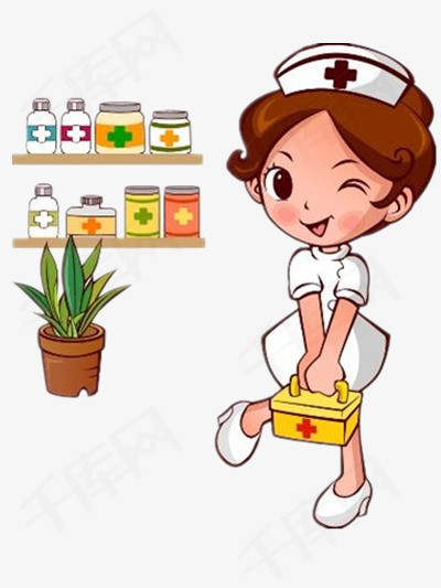 美女护士素材图片免费下载_高清卡通手绘png_千库网(图片编号5973259)