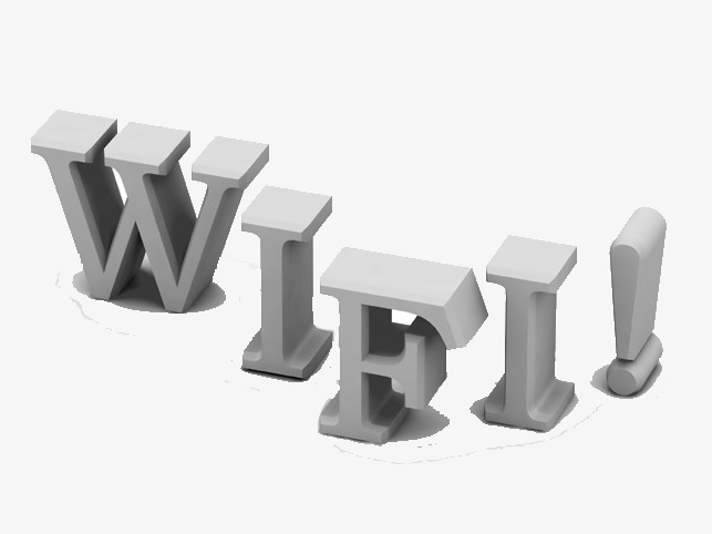 wifi字母_艺术字设计_千库网