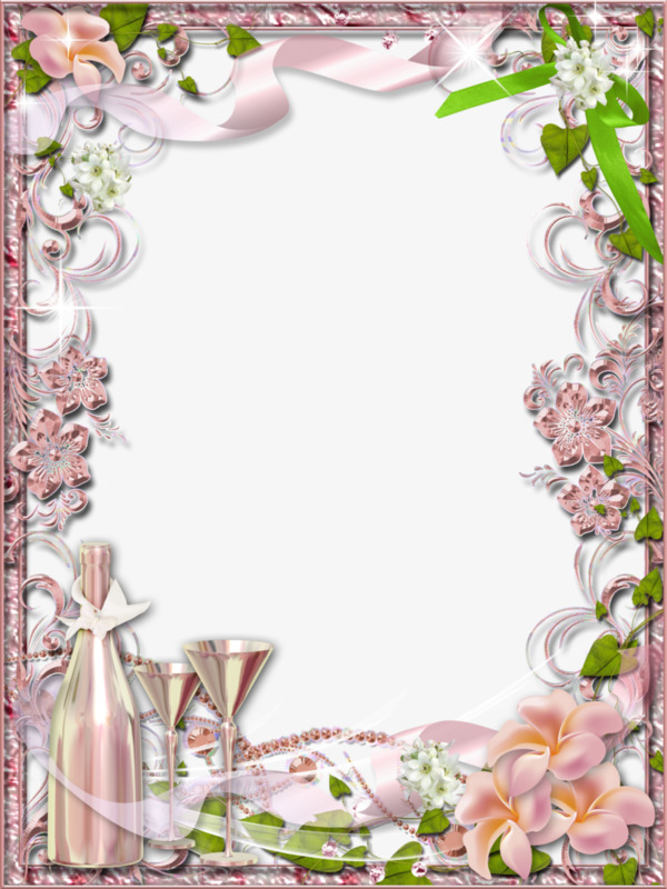 欧式花纹复古边框相框通用欧式花卉抽象边框