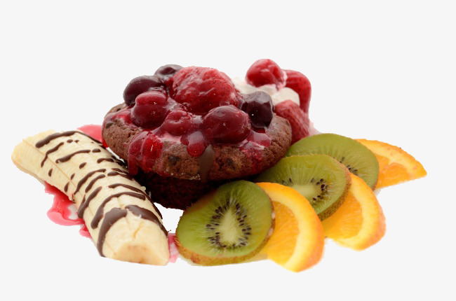 水果组合糕点