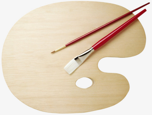 调色盘素材免抠