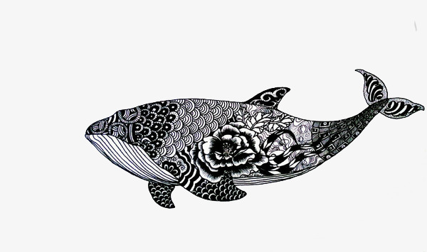 黑色科技感抽象点线线条免扣元素设计