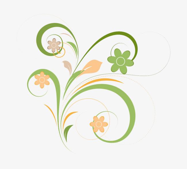 植物花朵装饰图案