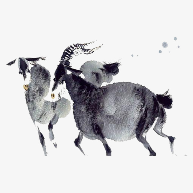 山羊素材图片