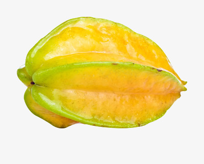 一个新鲜的杨桃