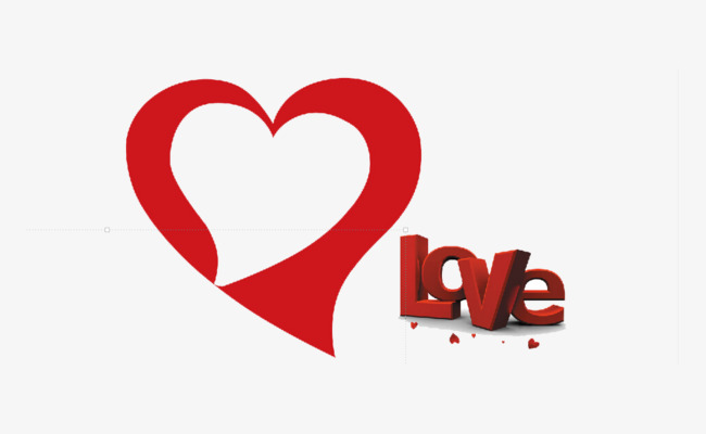 love英文爱心艺术字