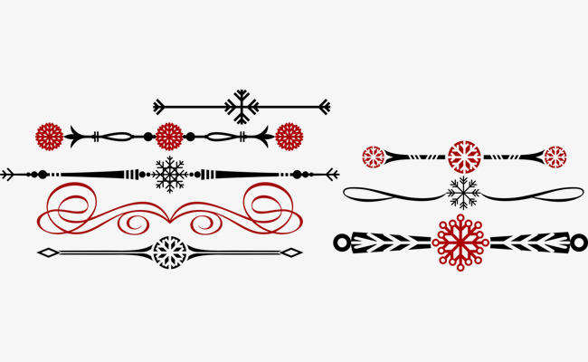 矢量装饰线条