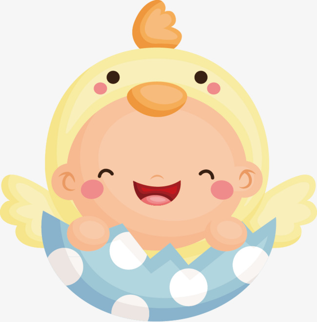 女婴儿矢量