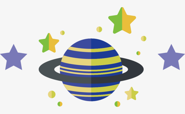 矢量创意设计太空星系