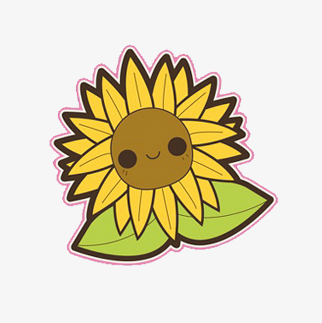 卡通向日葵花