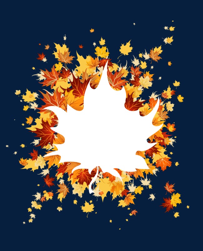 高清创意黄色质感枫叶【免抠元素png】-90设计网