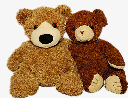 可爱的泰迪熊png素材-90设计