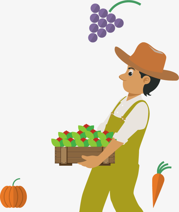 农夫png矢量素材