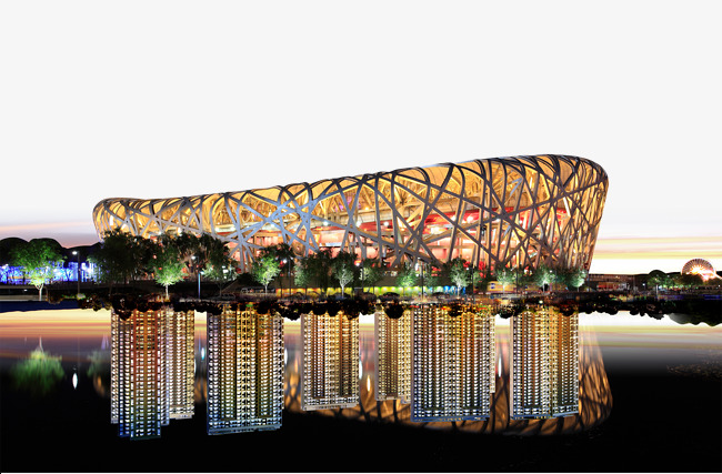 鸟巢创意地产海报