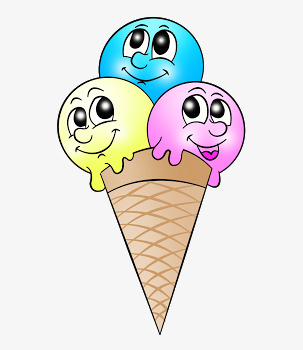 卡通蛋筒冰激凌