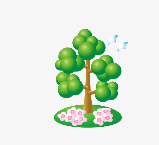 绿色大树