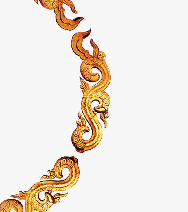 黑色花边形花纹图案效果图