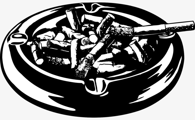 烟灰缸png矢量素材