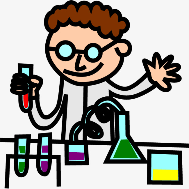 读书节学习化学实验小清新边框矢量素材