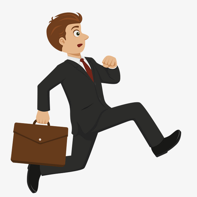 奔跑的上班族