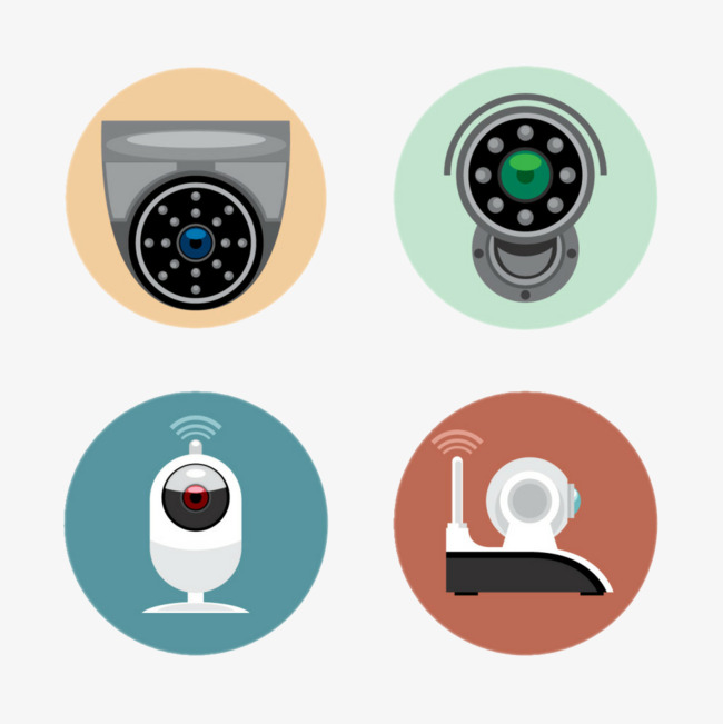 监控摄像机素材