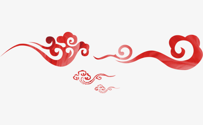 七色祥云元素【高清漂浮元素png素材】-90设计