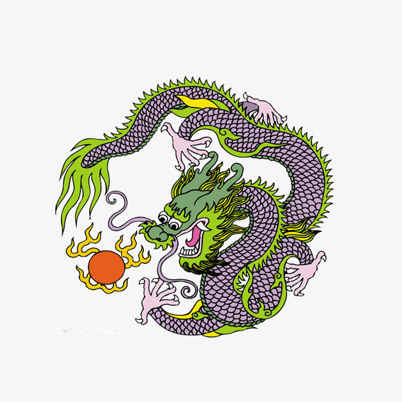 水龙吞火珠