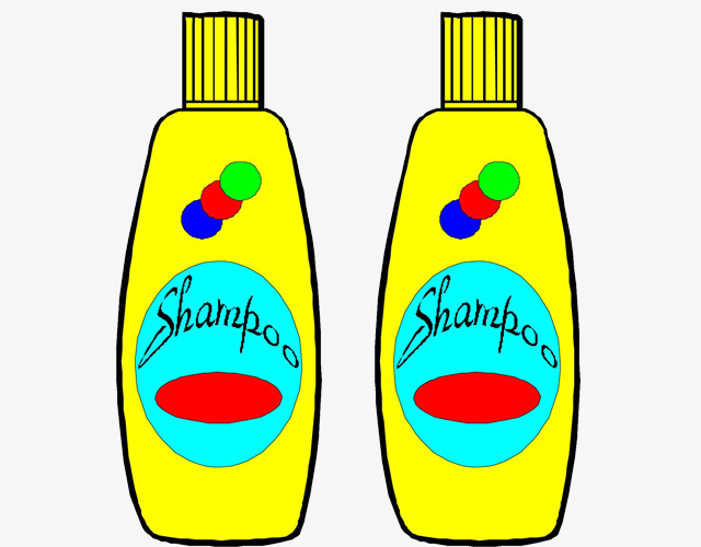 手绘颜料瓶免抠素材