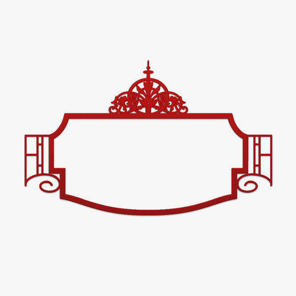 古风标签底纹