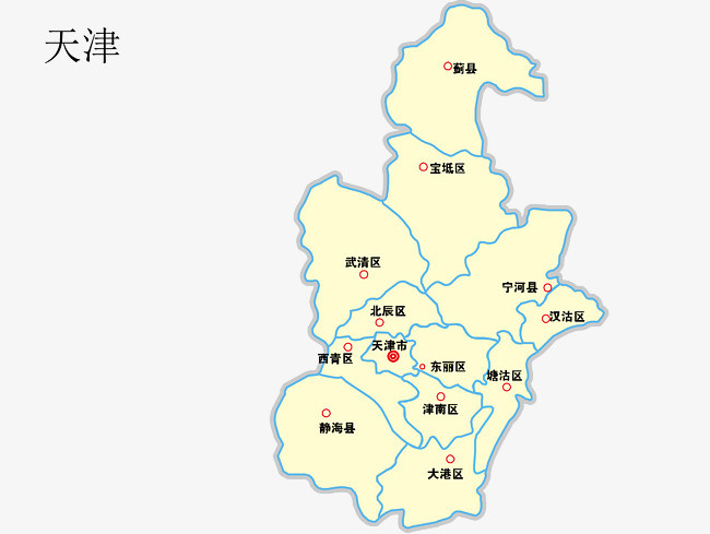 天津地图