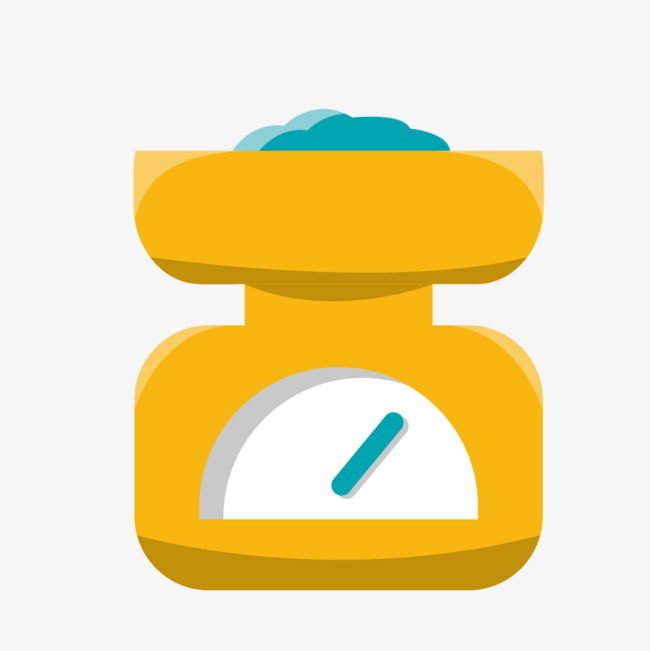 矢量卡通弹簧秤