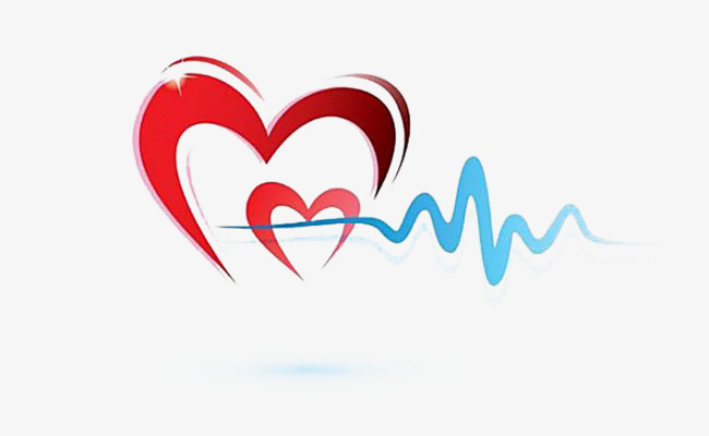 双爱心心跳线