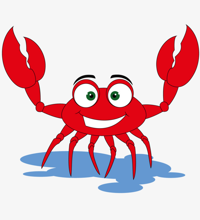 卡通螃蟹